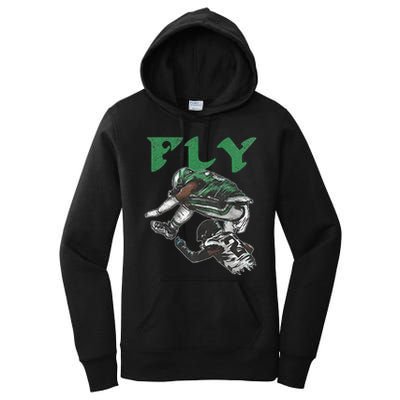 Fly The Reverse Hurdle Women's Pullover Hoodie