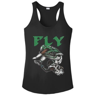 Fly The Reverse Hurdle Ladies PosiCharge Competitor Racerback Tank