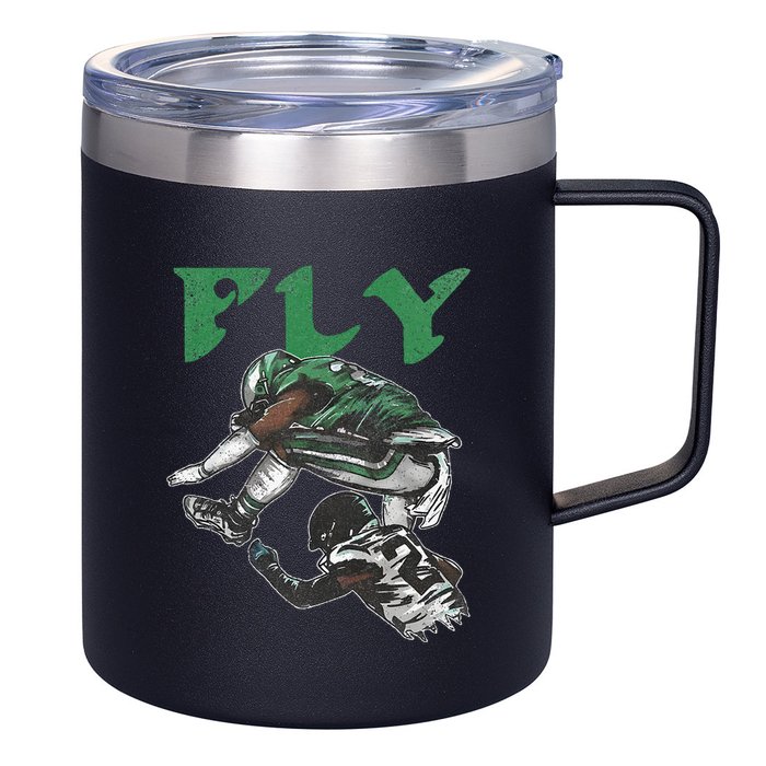 Fly The Reverse Hurdle 12oz Stainless Steel Coffee Mug