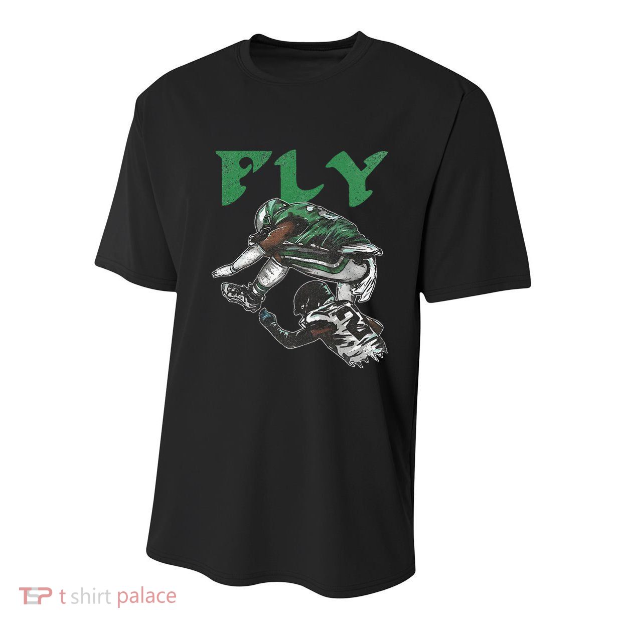 Fly The Reverse Hurdle Youth Performance Sprint T-Shirt