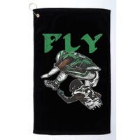 Fly The Reverse Hurdle Golf Towel