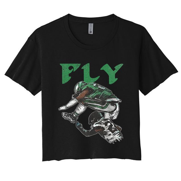 Fly The Reverse Hurdle Crop Top