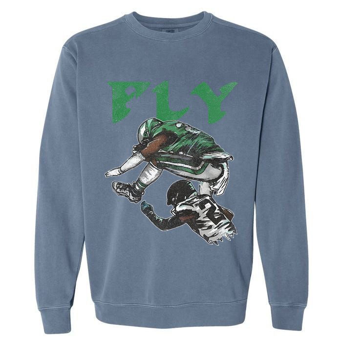 Fly The Reverse Hurdle Garment-Dyed Sweatshirt