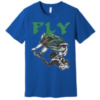 Fly The Reverse Hurdle Premium T-Shirt