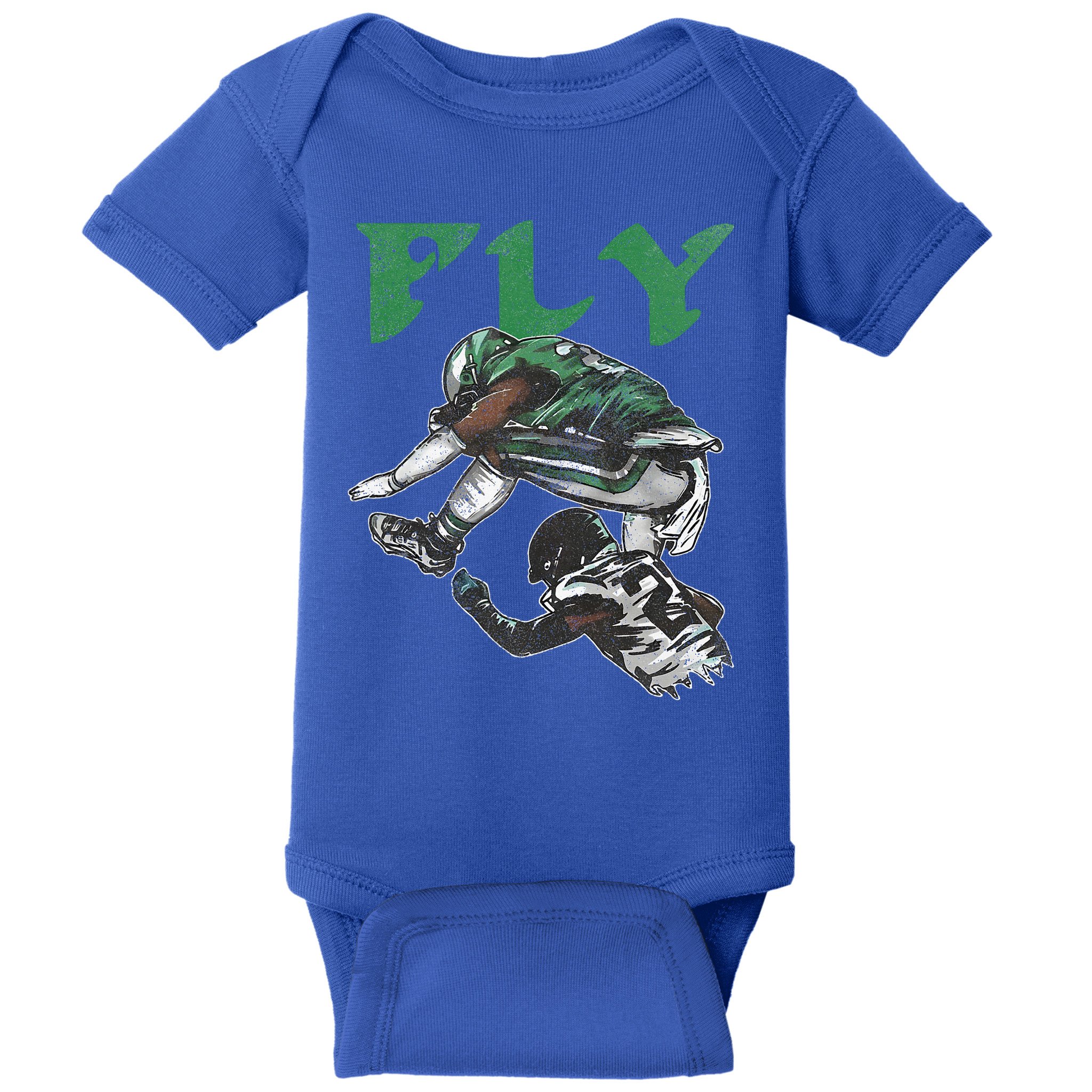 Fly The Reverse Hurdle Baby Bodysuit