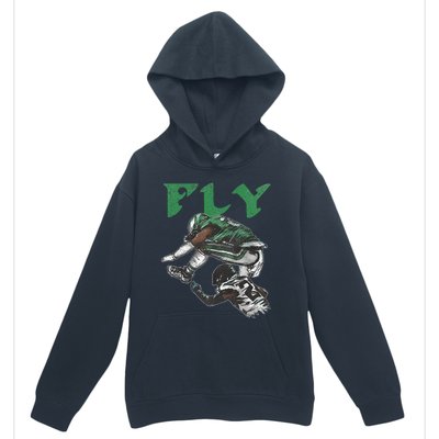 Fly The Reverse Hurdle Urban Pullover Hoodie