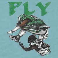 Fly The Reverse Hurdle Sueded Cloud Jersey T-Shirt