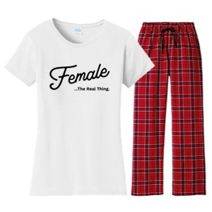 Female The Real Thing Female The Real Thing Women's Flannel Pajama Set