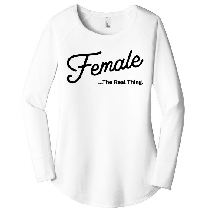 Female The Real Thing Female The Real Thing Women's Perfect Tri Tunic Long Sleeve Shirt