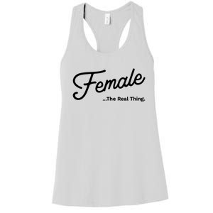 Female The Real Thing Female The Real Thing Women's Racerback Tank