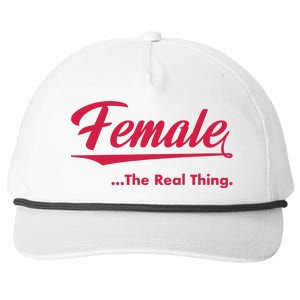 Female The Real Thing Snapback Five-Panel Rope Hat