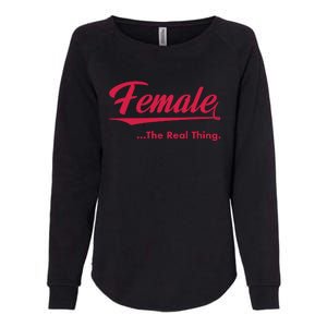 Female The Real Thing Womens California Wash Sweatshirt