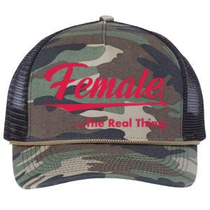 Female The Real Thing Retro Rope Trucker Hat Cap