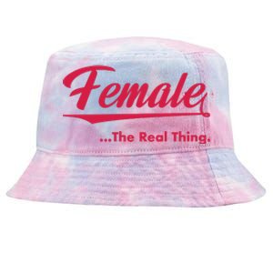 Female The Real Thing Tie-Dyed Bucket Hat