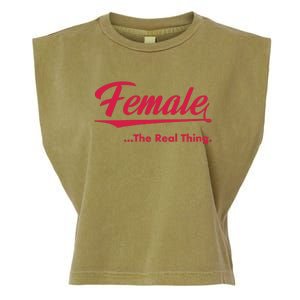 Female The Real Thing Garment-Dyed Women's Muscle Tee