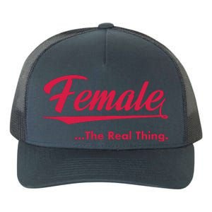 Female The Real Thing Yupoong Adult 5-Panel Trucker Hat