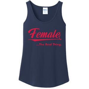 Female The Real Thing Ladies Essential Tank