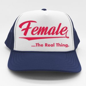 Female The Real Thing Trucker Hat