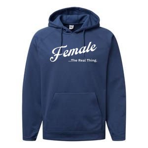 Female The Real Thing Female The Real Thing Performance Fleece Hoodie