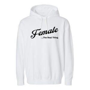 Female The Real Thing Female The Real Thing Garment-Dyed Fleece Hoodie