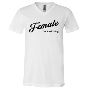 Female The Real Thing Female The Real Thing V-Neck T-Shirt