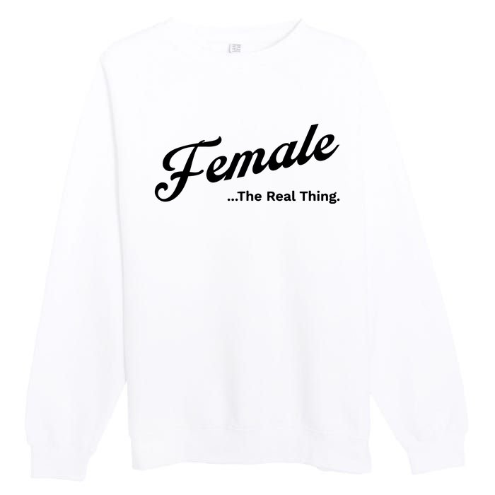 Female The Real Thing Female The Real Thing Premium Crewneck Sweatshirt