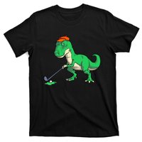 Funny T Rex Dinosaur Golf Giftss for Golfer T-Shirt