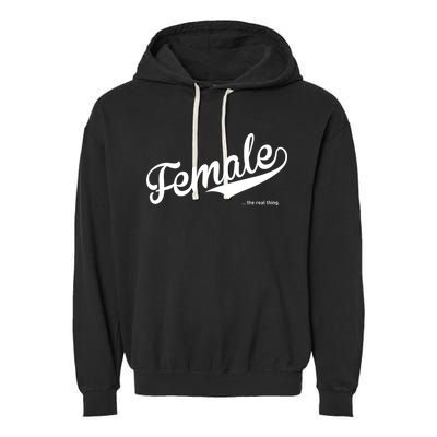 Female The Real Thing Garment-Dyed Fleece Hoodie