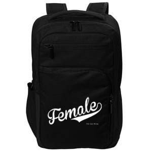 Female The Real Thing Impact Tech Backpack