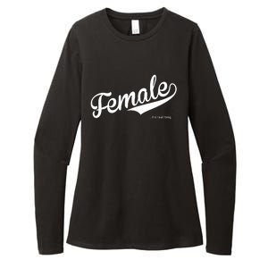 Female The Real Thing Womens CVC Long Sleeve Shirt