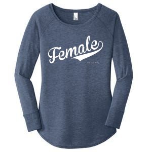 Female The Real Thing Women's Perfect Tri Tunic Long Sleeve Shirt