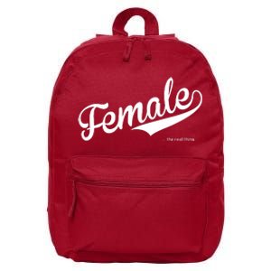 Female The Real Thing 16 in Basic Backpack