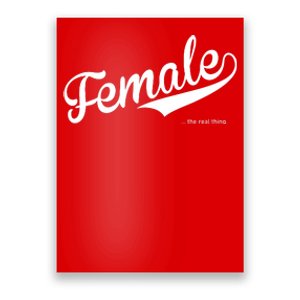 Female The Real Thing Poster