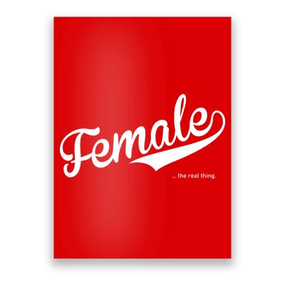 Female The Real Thing Poster