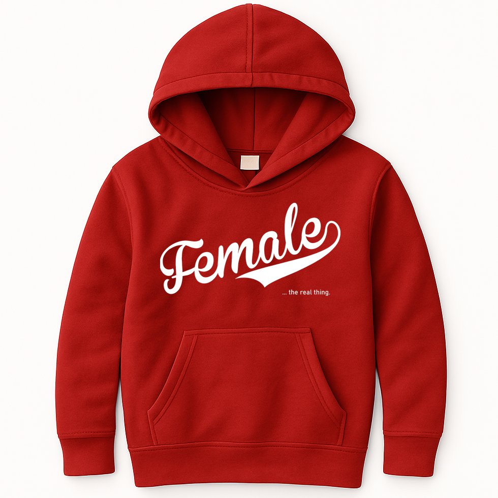 Female The Real Thing Kids Hoodie