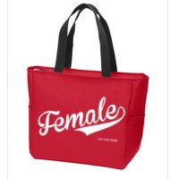 Female The Real Thing Zip Tote Bag
