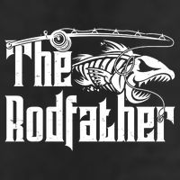 Funny The Rodfather FIshing Knit Cap Winter Beanie