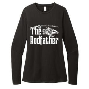 Funny The Rodfather FIshing Womens CVC Long Sleeve Shirt