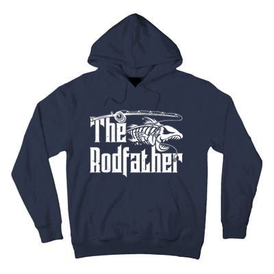 Funny The Rodfather FIshing Tall Hoodie