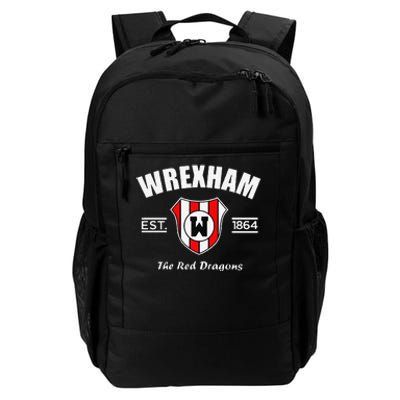 Funny The Red Dragons Wrexham Fc Football Club Wrexham Daily Commute Backpack