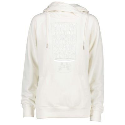 Friends Thanksgiving Rachel's Trifle Whipped Cream Bananas Womens Funnel Neck Pullover Hood