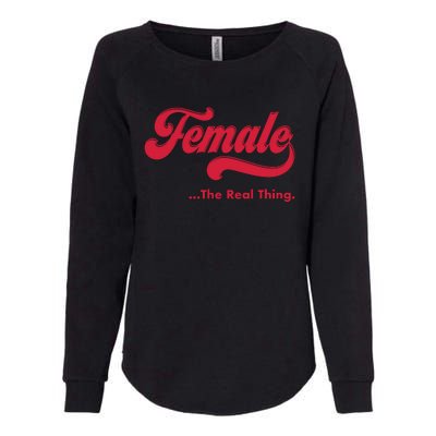 Female The Real Thing Womens California Wash Sweatshirt