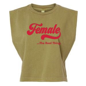 Female The Real Thing Garment-Dyed Women's Muscle Tee