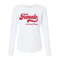 Female The Real Thing Womens Cotton Relaxed Long Sleeve T-Shirt