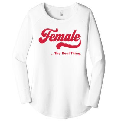 Female The Real Thing Women's Perfect Tri Tunic Long Sleeve Shirt