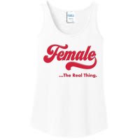 Female The Real Thing Ladies Essential Tank