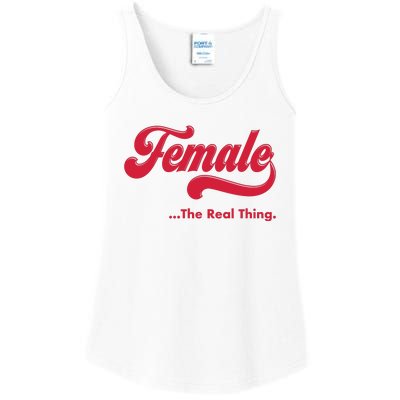 Female The Real Thing Ladies Essential Tank