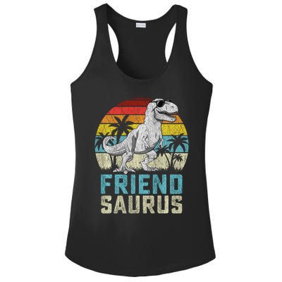 Friendsaurus T Rex Dinosaur Friend Saurus FatherS Family Sweat Ladies PosiCharge Competitor Racerback Tank