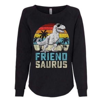 Friendsaurus T Rex Dinosaur Friend Saurus FatherS Family Sweat Womens California Wash Sweatshirt