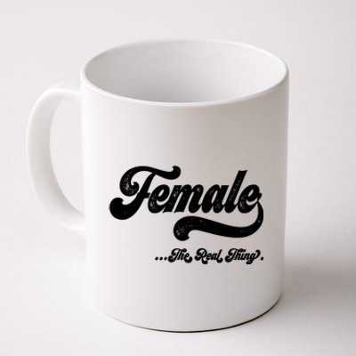 Female The Real Thing Coffee Mug